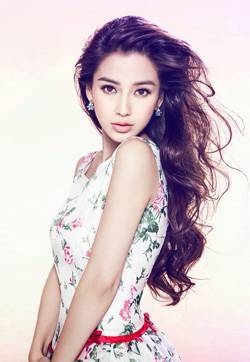 性感美女杨颖高清手机壁纸744*1392
