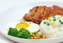 美食餐厅夏季新餐手机锁屏壁纸