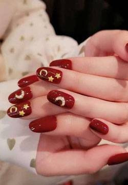 最新美甲图片网红 网红同款美甲图片大全