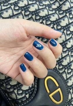 适合黑手的美甲图片 黑手美甲图案