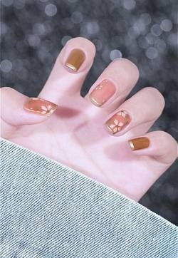 短指甲适合的美甲图片 短指甲适合的美甲图案大全