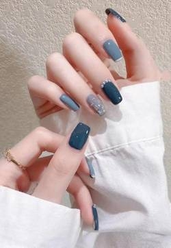 美甲的各种款式图片 款式图美甲最新图片