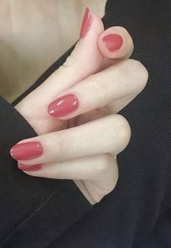 胖手美甲图片 胖手的美甲图
