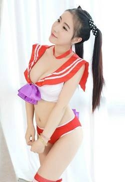 性感双马尾制服美少女高清手机壁纸_高清手机壁纸图片大全