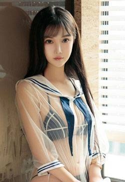 台湾女模特姜涵欢乐水手服高清妹子写真集