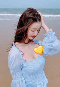 马泽涵清秀甜美写真图片
