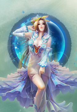 高清手游chinajoy玄幻游戏美女高清电脑壁纸