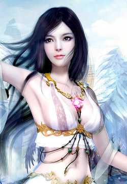 高清手游chinajoy游戏唯美美女高清壁纸