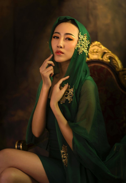 高清中国风裸背古典气质美女喷血诱惑高清极品艺术图片