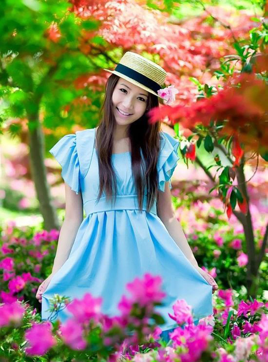 黑长直发美女丝袜美腿诱惑写真 第二辑图片