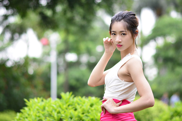 女星周茉图片