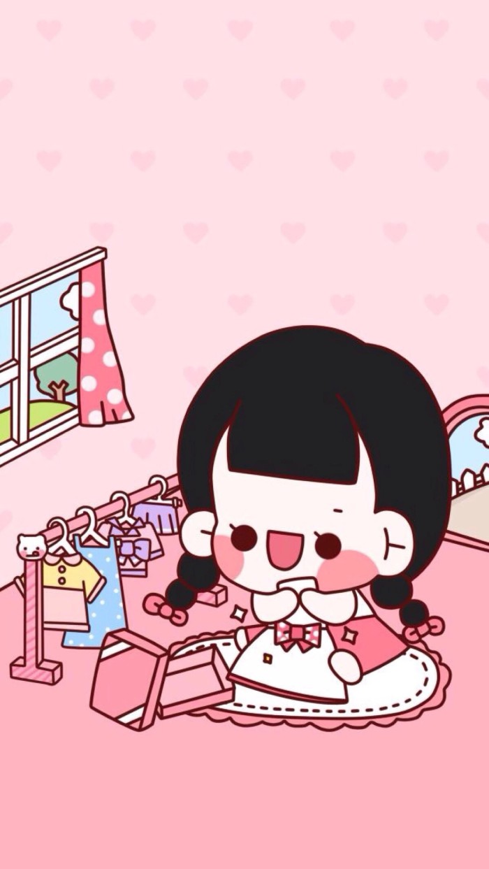 仙女美少女可爱清新蓝色背心俏皮写真图片图片