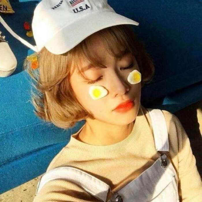 粉色天空头像高清图片图片