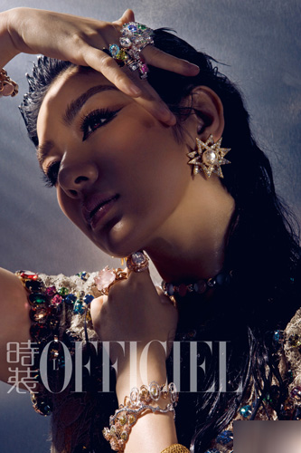 上海美女演员黄奕黄芊玲亲子大片写真图片图片