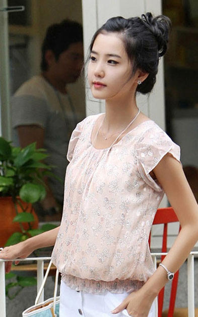 跟学韩系瘦脸发型 效果一级棒图片