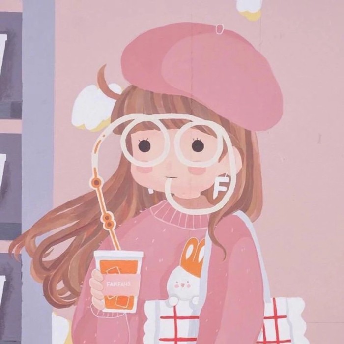 卡通女生头像图片图片