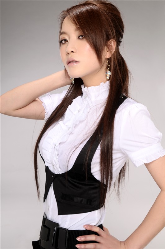 中韩混血儿模特江伊涵写真图片图片