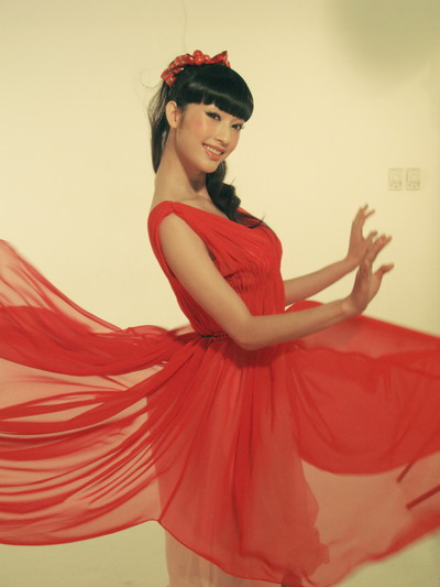 中国大陆广西省桂林模特女演员张俪写真图片图片