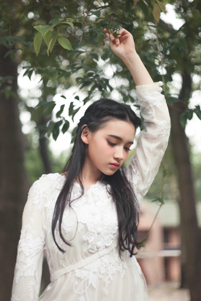 中韩混血儿模特江伊涵写真图片图片
