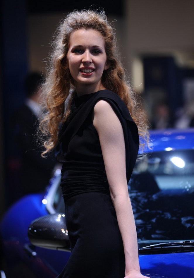 2013上海车展美女车模  车模集合写真图片