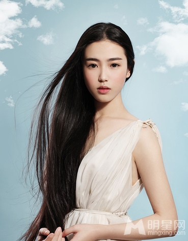 高清湖北武汉美女第一民间美女张辛苑被疑整容长发清纯美女图片