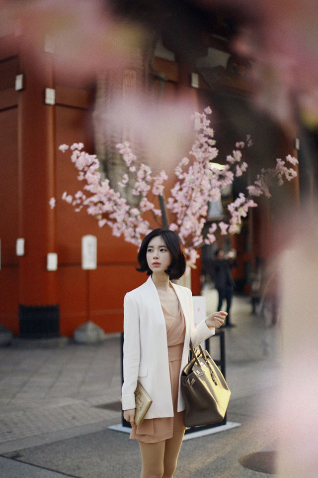 中韩混血儿模特江伊涵写真图片图片