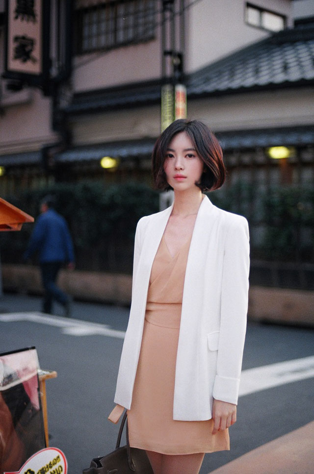中韩混血儿模特江伊涵写真图片图片