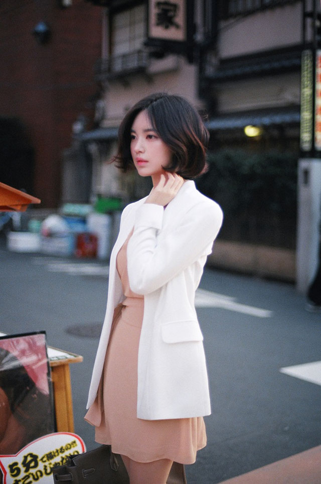 中韩混血儿模特江伊涵写真图片图片