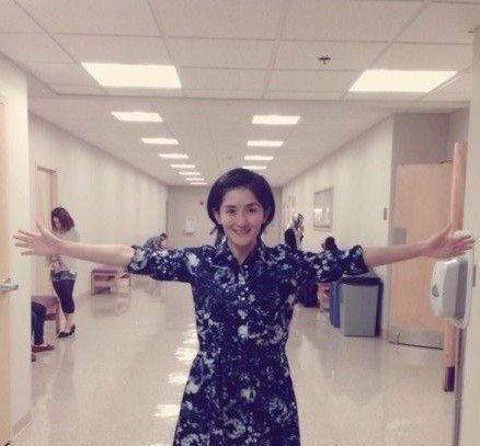 谢娜张杰美国求学照曝光图片