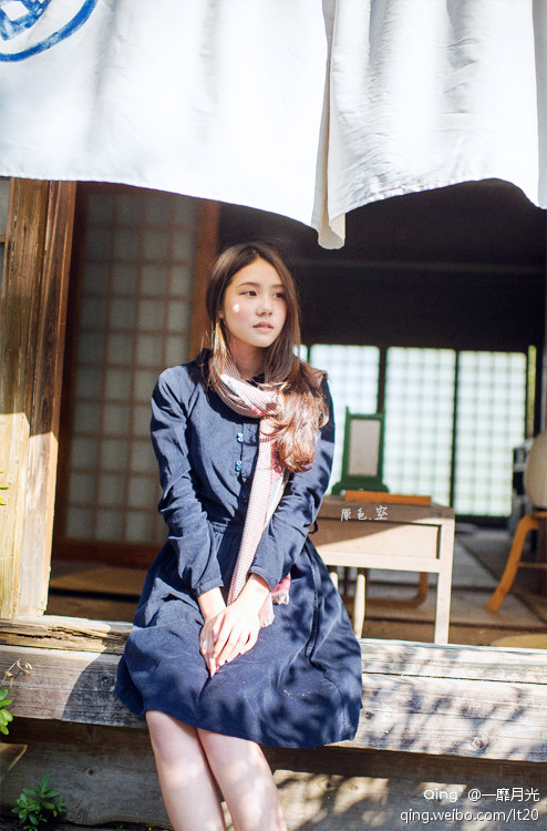 高清辽宁省鞍山古典唯美少女清晨阳光写真图片
