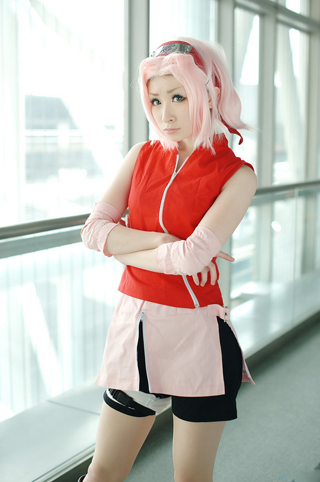 洛天依金丝雀可爱萝莉丝袜美腿Cosplay写真图片