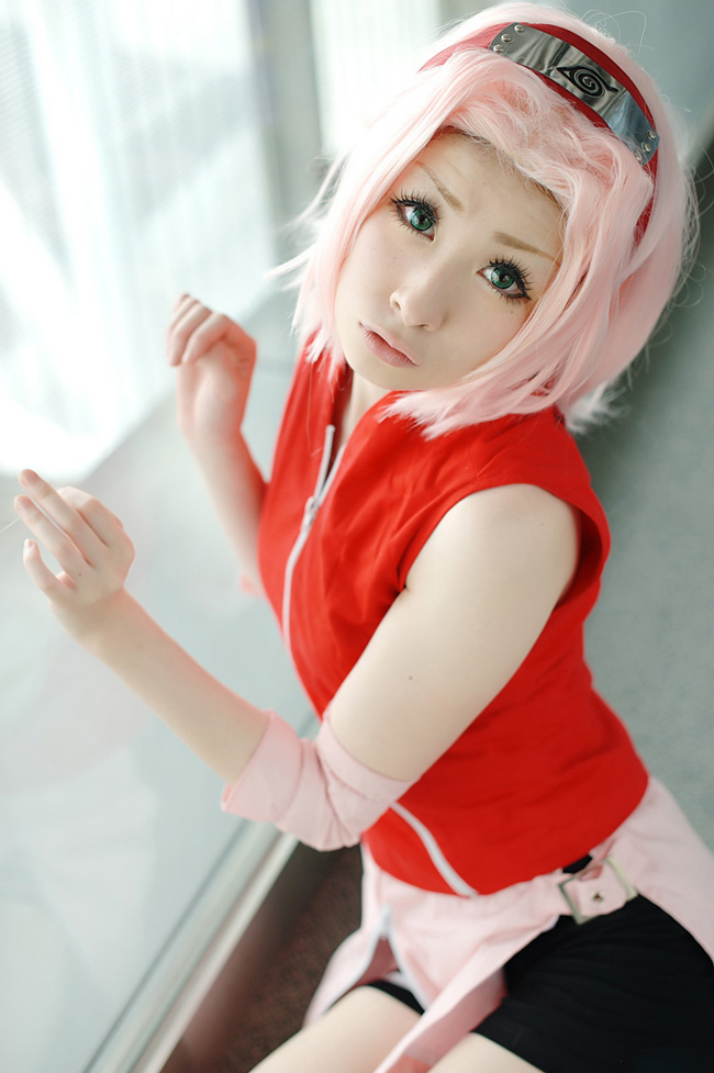 洛天依金丝雀可爱萝莉丝袜美腿Cosplay写真图片