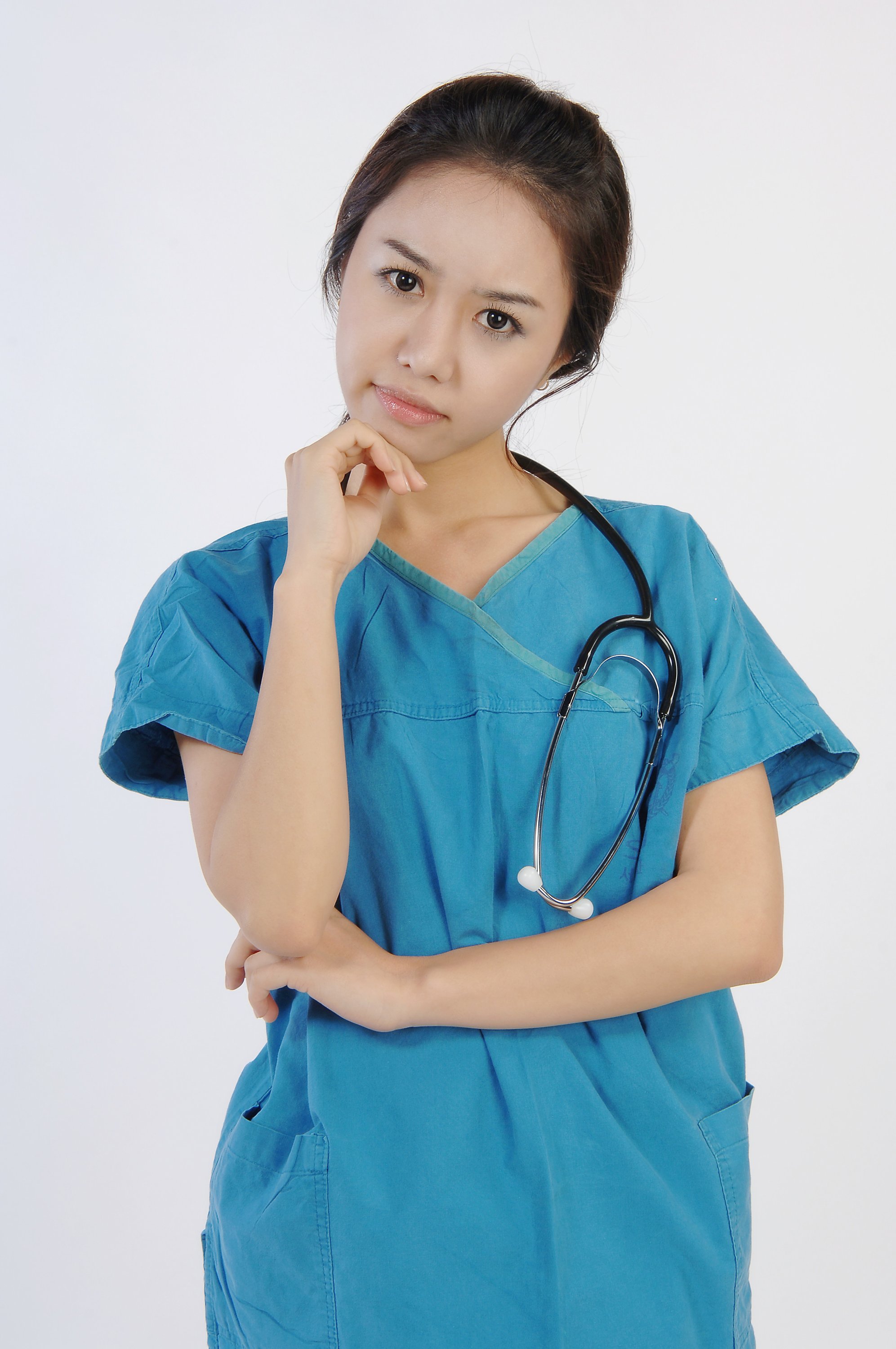 卡哇伊女孩装扮甜美性感小护士图片