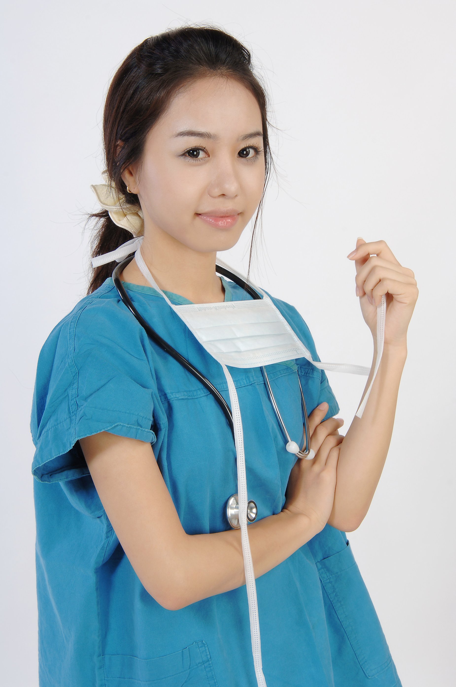 卡哇伊女孩装扮甜美性感小护士图片