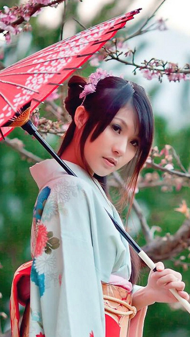 和服美女图片