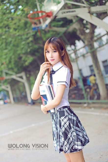 学生美女生活照制服诱惑学生妹美女校服妹写真图片图片