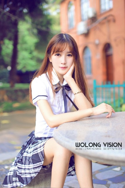 学生美女生活照制服诱惑学生妹美女校服妹写真图片图片
