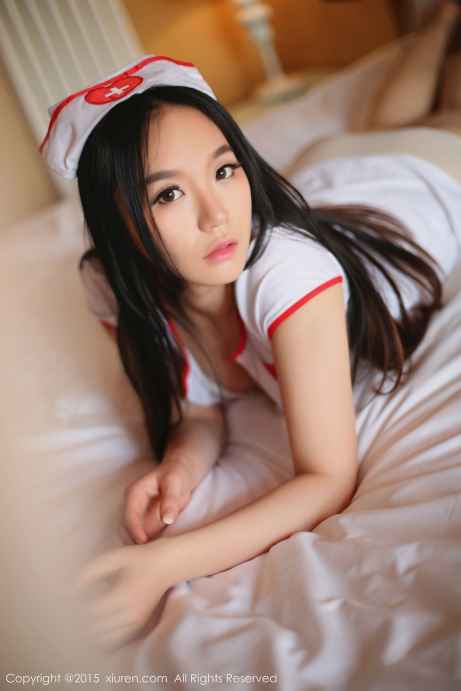 卡哇伊女孩装扮甜美性感小护士图片