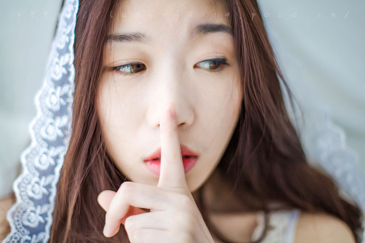 玫瑰美女图片
