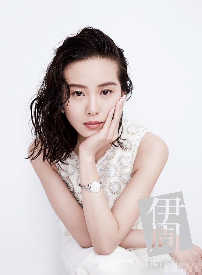 刘诗诗最新时尚写真图片优雅演绎摩登风韵图片