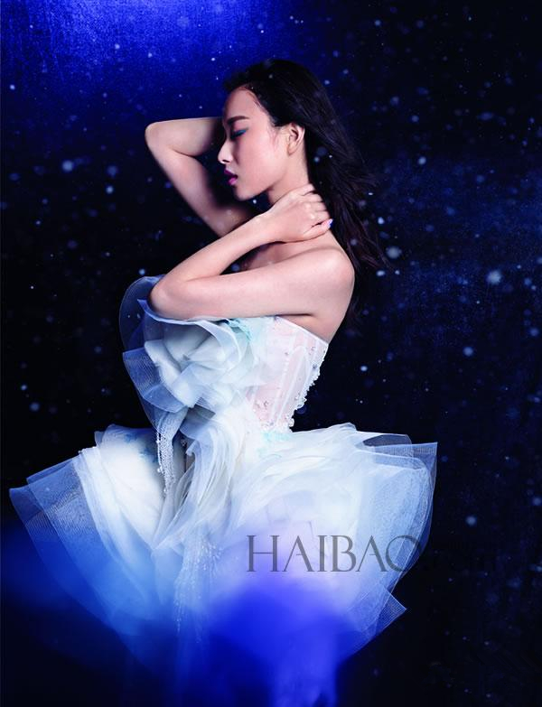 时尚女郎倪妮登VOGUE七月刊封面唯美图片图片