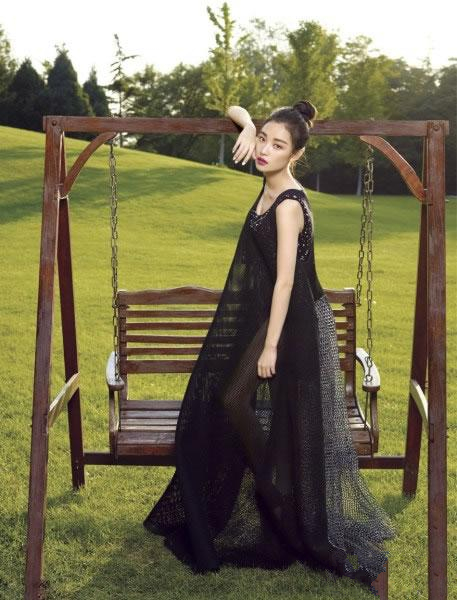 倪妮2015纽约大都会MetBall盛宴 性感成熟更增朦胧美图片