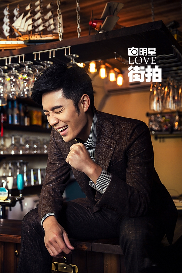 中国大陆男演员贱贱好男人陈赫最新时尚街拍曝光图片