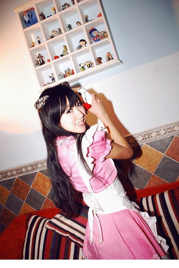 中国内地影视女演员林源黑色西装魅力写真图片图片
