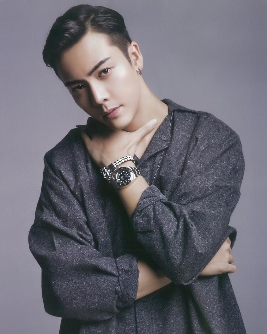 中国香港华语影视男演员歌手陈伟霆第四张个人专辑《headsortails》宣传写真图片陈伟霆专辑封面写真图片图片