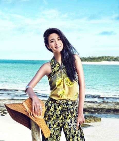 安以轩异国风情写真图片 自由随性彰显韵味图片