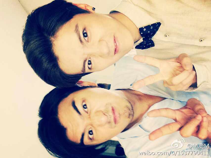 鹿晗12年录制《快乐大本营》图片汇总  妖孽美男鹿晗图片