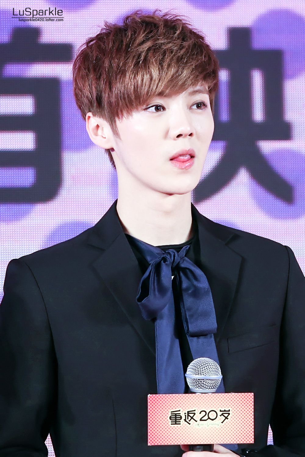 鹿晗12年录制《快乐大本营》图片汇总  妖孽美男鹿晗图片