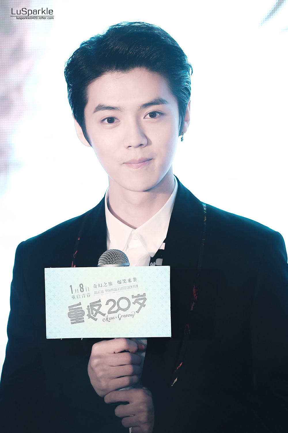 鹿晗120401北京出道showcase演唱饭拍图汇总（一）图片