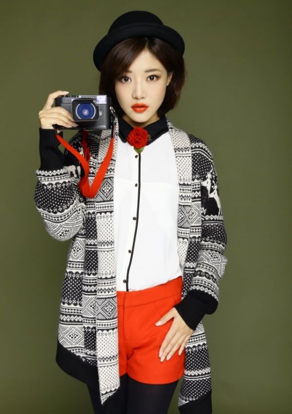 中国四川内江女演员邓家佳可爱时尚美女明星个性写真图片图片